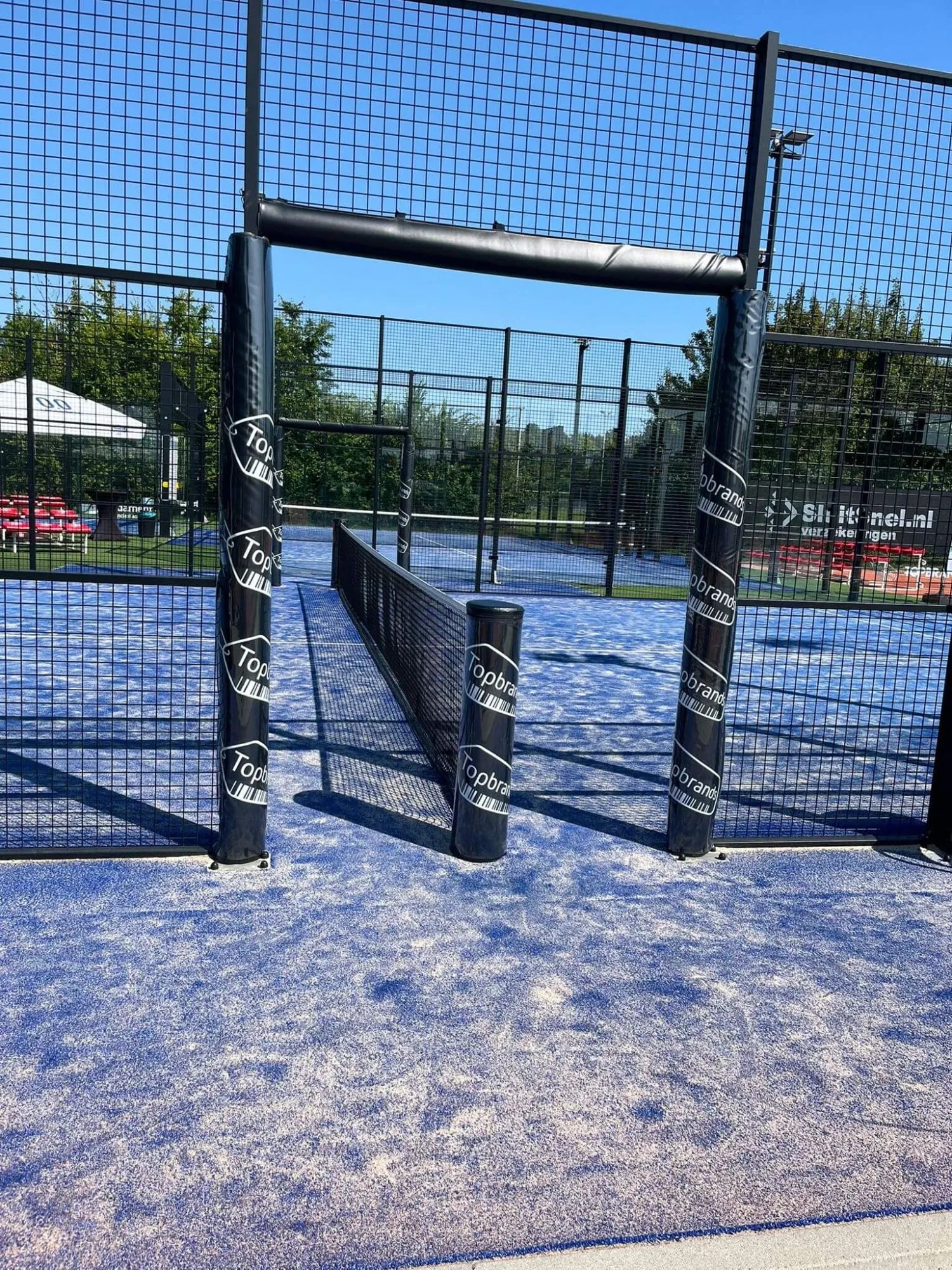 Sponsoring flexibel op padelbaan LTV Bleiswijk