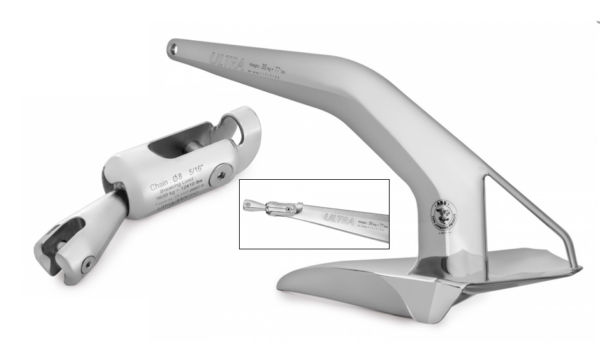 RVS Ultra anker met flipswivel