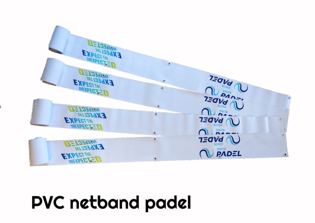 Bovenband padel netband PVC